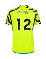 Arsenal Jurrien Timber #12 Venkovní Dres 2023-24 Krátký Rukáv